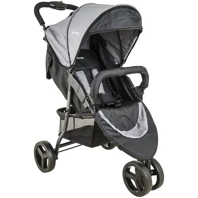 Carrinho de Bebê Whoop Trio 5 em 1 - Vinho - Com Bebê Conforto e Moisés