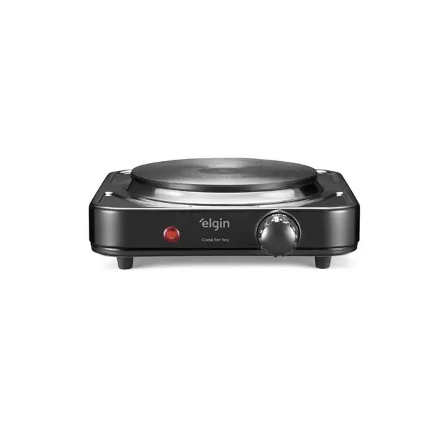 Cooktop 1 Bocas Elgin Preto – Portátil – Elétrico 110v – Fog20