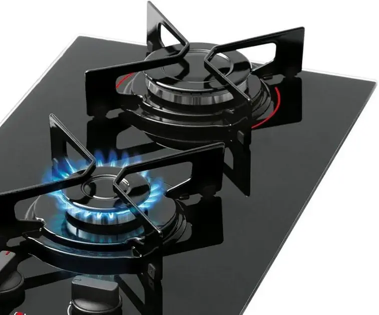 Cooktop 2 Bocas Fischer Fit Line – Gás Bivolt – 27185-60015 – Vidro Preto Cooktop 2 Bocas Fischer Fit Line - Gás Bivolt - 27185-60015 - Vidro Preto