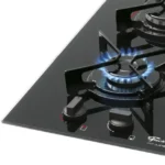 Cooktop 2 Bocas Fischer Fit Line - Gás Bivolt - 27185-60015 - Vidro Preto