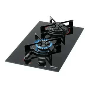 Cooktop 2 Bocas Fischer Fit Line - Gás Bivolt - 27185-60015 - Vidro Preto