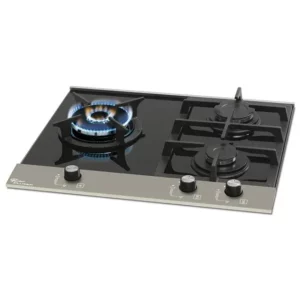 Cooktop 3 Bocas Fischer Preto Platinium Bivolt - Gás