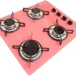 Cooktop 4 Bocas Chamalux Rosa - Ultra Chama - Gás Bivolt