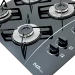 Cooktop 4 Bocas D&D Preto Bivolt com Acendimento Automático - CE04PR