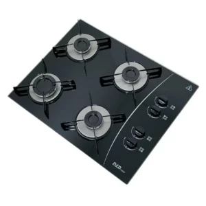 Cooktop 4 Bocas D&D Preto Bivolt com Acendimento Automático - CE04PR
