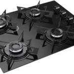 Cooktop 4 Bocas Itatiaia Electra Glass Preto Bivolt - Gás