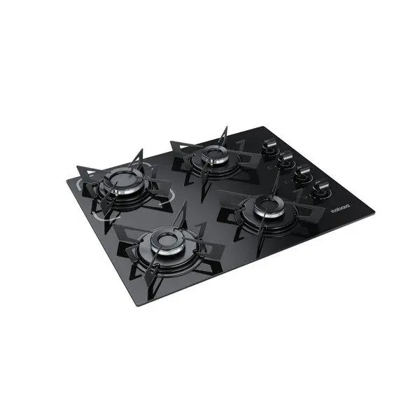 Cooktop 4 Bocas Itatiaia Electra Glass Preto Bivolt – Gás Cooktop 4 Bocas Itatiaia Electra Glass Preto Bivolt - Gás