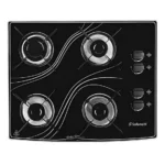 Cooktop 4 Bocas Safanelli Preto - À Gás Bivolt - FCL40 com Acendimento Superautomático
