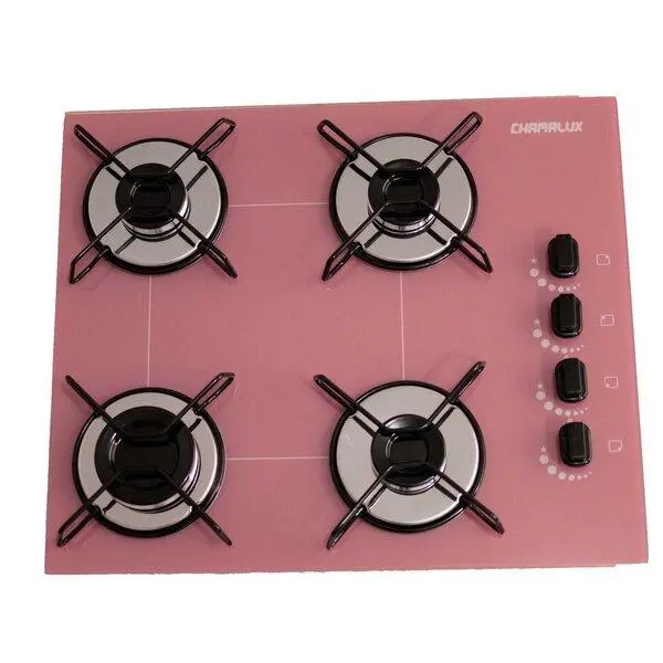 Cooktop 4 Bocas Ultra Chama Chamalux Rosa Bivolt – Trempe de Chapa Cooktop 4 Bocas Ultra Chama Chamalux Rosa Bivolt - Trempe de Chapa