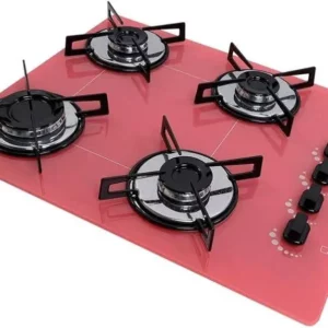 Cooktop 4 Bocas Ultra Chama Chamalux Rosa Bivolt - Trempe de Chapa