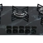 Cooktop 5 Bocas Chamalar Preto - Premium Ultra Chama Bivolt