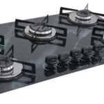 Cooktop 5 Bocas Chamalar Preto - Premium Ultra Chama Bivolt
