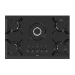 Cooktop 5 Bocas Philco Inox - Tripla Chama - Gás Bivolt