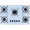 Cooktop 5 Bocas Safanelli Branco - Lines - Gás Bivolt - Fcb503