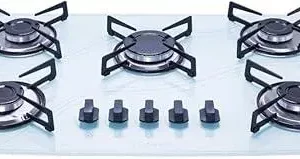 Cooktop 5 Bocas Safanelli Branco - Lines - Gás Bivolt - Fcb503