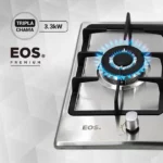 Cooktop a Gás 5 Bocas EOS Inox 90cm ECG05IB Bivolt