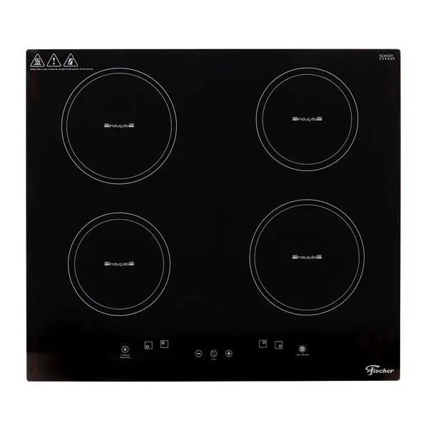 Cooktop de Indução 4 Bocas Preto - Elétrico 220V IF7010B1