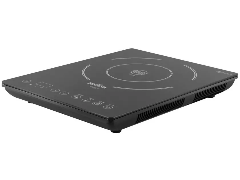 Cooktop de Indução Britânia 1 Boca 220V Preto BCT01P Cooktop de Indução Britânia 1 Boca 220V Preto BCT01P