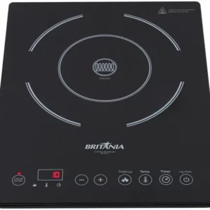Cooktop de Indução Britânia 1 Boca 220V Preto BCT01P