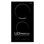 Cooktop Dominó Elétrico 2 Queimadores Vitrocerâmico Cuisinart Arkton 220V