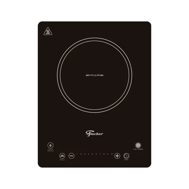 Cooktop Elétrico 1 Boca Gaabor Preto 220V Ef-200t Cooktop Elétrico 1 Boca Gaabor Preto 220V Ef-200t