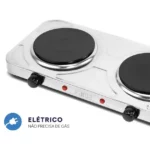 Cooktop Elétrico 2 Bocas Fama Inox - 2000W 220V FFG01