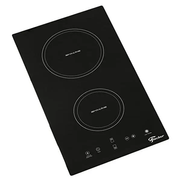 Cooktop Elétrico 2 Bocas Fischer Preto Mesa Vitrocerâmica Touch 220V Cooktop Elétrico 2 Bocas Fischer Preto Mesa Vitrocerâmica Touch 220V
