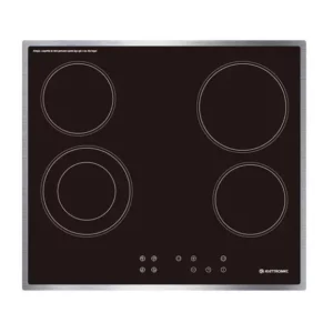 Cooktop Elétrico 4 Bocas Versia Preto 60cm 220V
