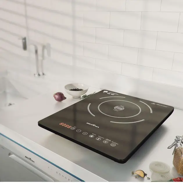 Cooktop Elétrico Bivolt Britânia 1 Boca BCT14P Preto Cooktop Elétrico Bivolt Britânia 1 Boca BCT14P Preto