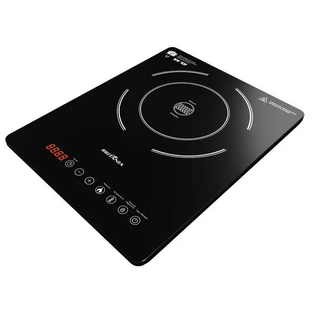 Cooktop Elétrico Bivolt Britânia 1 Boca BCT14P Preto Cooktop Elétrico Bivolt Britânia 1 Boca BCT14P Preto