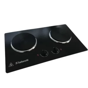 Cooktop Elétrico Gourmet 2 Bocas Safanelli Inox 220V - FGE220