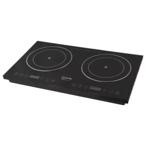 Cooktop Elétrico Infravermelho Quanta 2 Bocas 220V - QTCEI220 - Preto