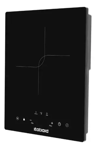 Cooktop Elétrico Itatiaia 1 Boca Essencial Preto 110V Cooktop Elétrico Itatiaia 1 Boca Essencial Preto 110V