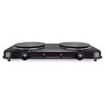 Cooktop Elétrico Portátil 2 Bocas Preto 220V - Alta Potência