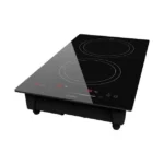 Cooktop Elétrico Portátil 2 Bocas Preto 220V - Alta Potência