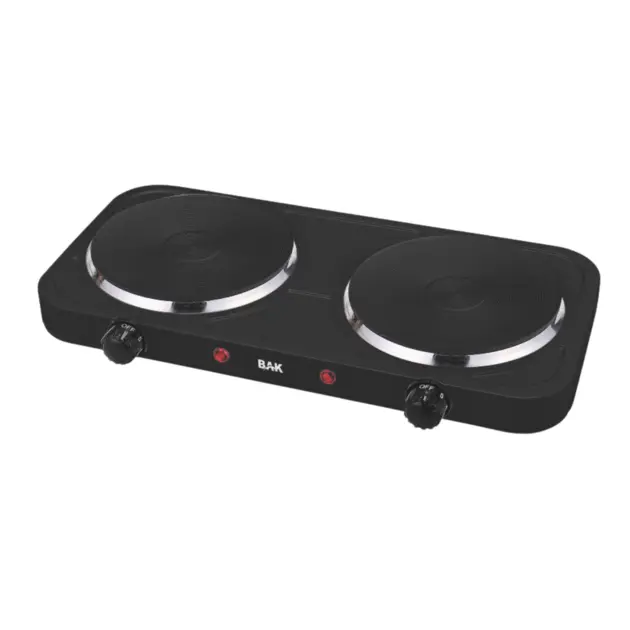 Cooktop Elétrico Portátil 2 Bocas Preto 220V – Alta Potência Cooktop Elétrico Portátil 2 Bocas Preto 220V - Alta Potência