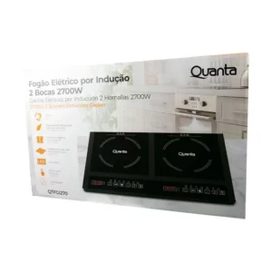 Cooktop Elétrico Quanta 2 Bocas Preto 220V - QTFGI270