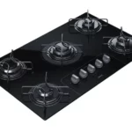 Cooktop Fogatti 5 Bocas Preto - Gás Bivolt - V500X