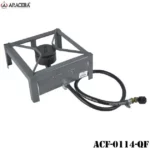 Fogão 1 Boca Araceba Preto - ACF-0106PA