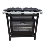 Fogão 2 Bocas Cefaz Gold Preto Bivolt CFZG-119 com Forno