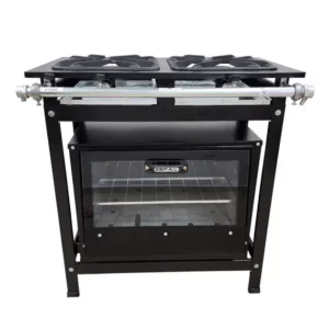 Fogão 2 Bocas Cefaz Gold Preto Bivolt CFZG-119 com Forno