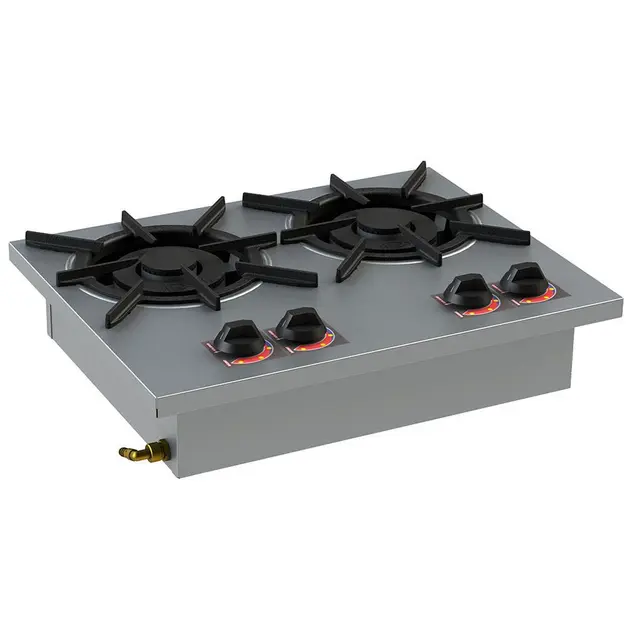 Fogão 2 Bocas Metalmaq Stori Top Cinza - M6