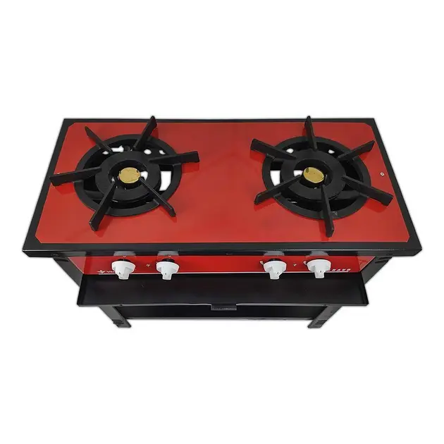 Fogão 2 Bocas Venâncio Bravo Bordô BR2B - Baixa Pressão com Forno