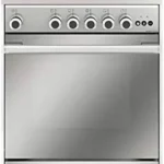 Fogão 4 Bocas Glem Matrix Inox 60cm 220V com Forno Elétrico 70 Litros