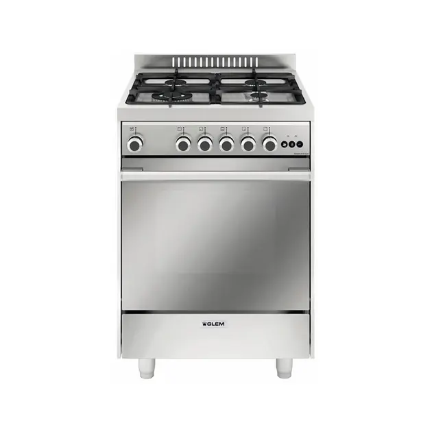 Fogão 4 Bocas Glem Matrix Inox – 220v – Glmmq6613vi