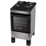 Fogão 4 Bocas Itatiaia New Itaglass Inox Mesa em Vidro - Bivolt