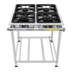 Fogão 4 Bocas Kenok Baixa Pressão Inox - FBSE4B.839
