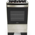 Fogão 4 Bocas Mueller Piacere Vetro Inox Bivolt Mesa de Vidro
