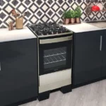 Fogão 4 Bocas Mueller Piacere Vetro Inox Bivolt Mesa de Vidro