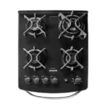 Fogão 4 Bocas Suggar Master Grill Preto Mesa em Vidro - 110V - FGVMTG411PT